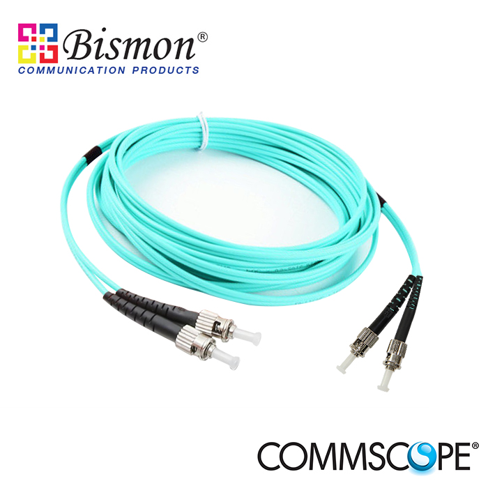 ST-ST-Patch-Cord-Duplex-3-Meters-Multi-Mode-50-125um-Commscope